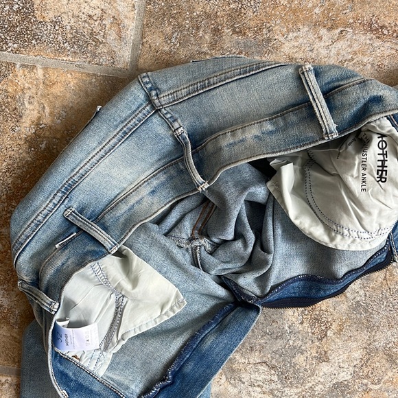 MOTHER The Hustler Ankle Fray Size 32 NWT - Picture 9 of 13